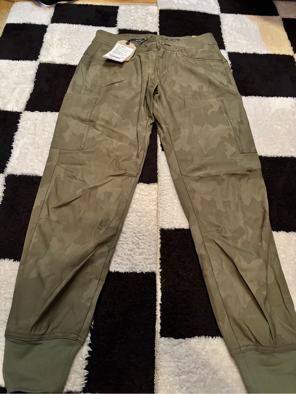 Women’s Olive Camo Utility Jogger Pants